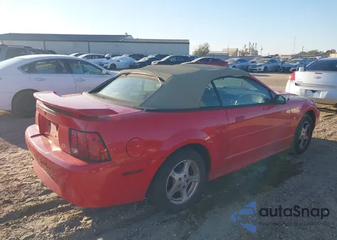 2003 Ford Mustang из США, поврежденный, VIN 1FAFP44433F314534